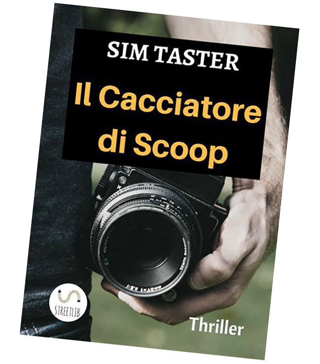 La copertina del romanzo Il Cacciatore di Scoop