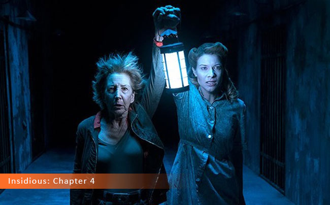 Un fotogramma dal film horror 2017 intitolato Insidious: Chapter 4