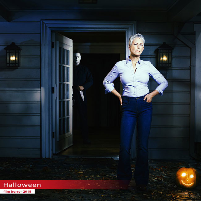 Un fotogramma dal film Halloween 2018