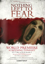 Locandina del film Nothing Left to Fear
