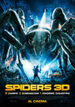 locandina film Spiders 3D