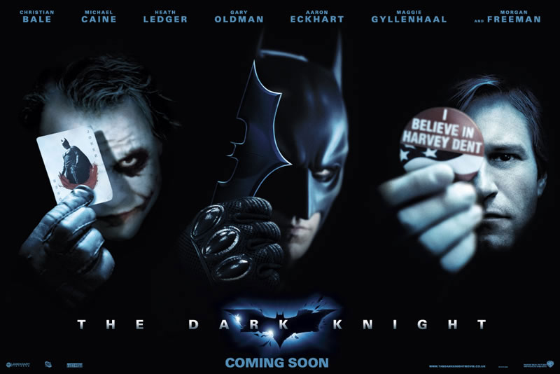 Locandina del film Batman 2: Il Cavaliere Oscuro