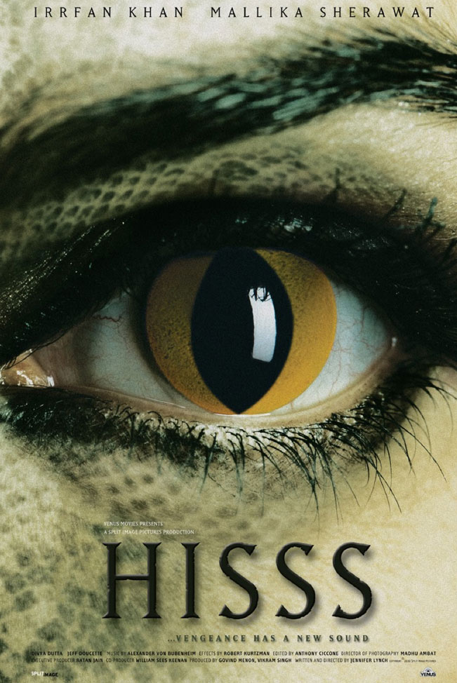 Locandina del film Hisss - La Donna Serpente
