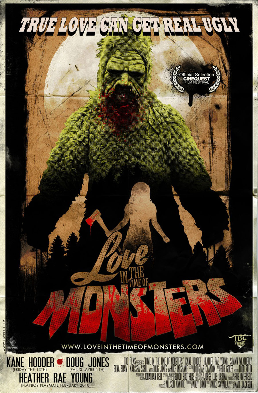 Locandina del film Love in the Time of Monsters