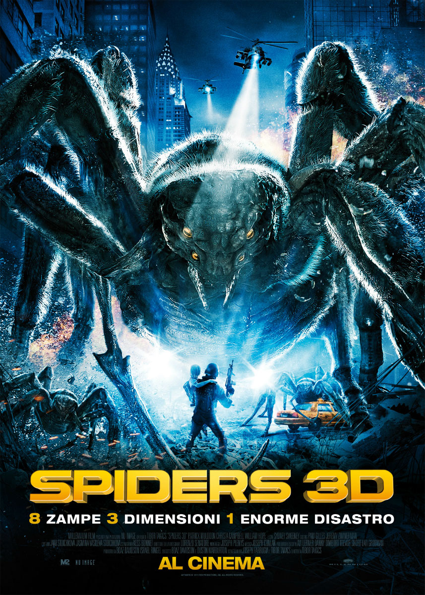 Locandina del film Spiders 3D
