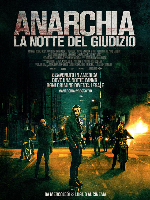 Locandina del film Anarchia: La Notte del Giudizio