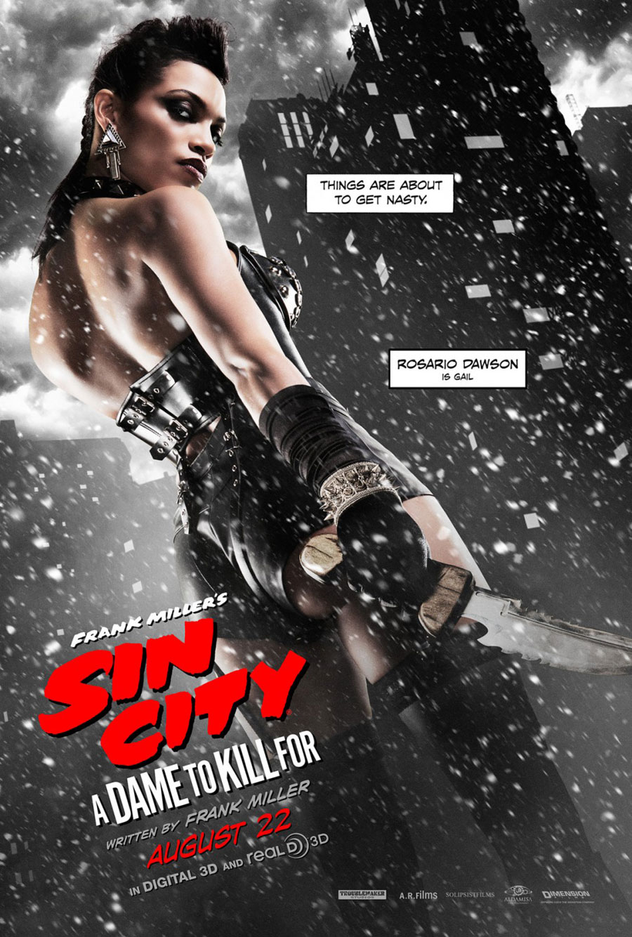 Locandina del film Sin City 2: una donna per cui uccidere