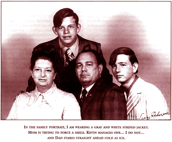 Il serial killer Danny Rolling con tutta la sua famiglia