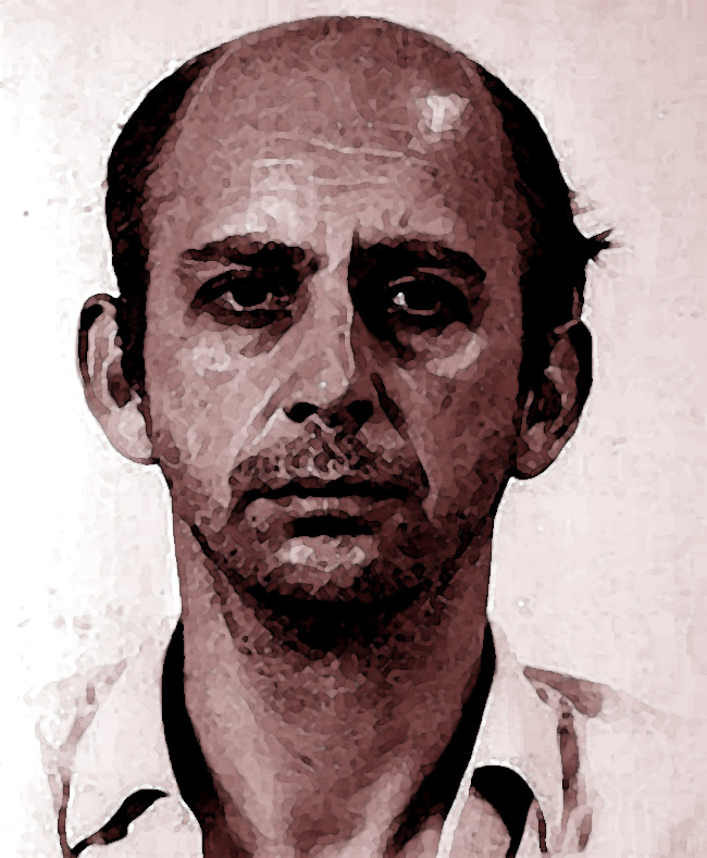 Una foto elaborata del serial killer Joachim Kroll