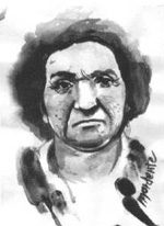Una foto del serial killer Leonarda Cianciulli