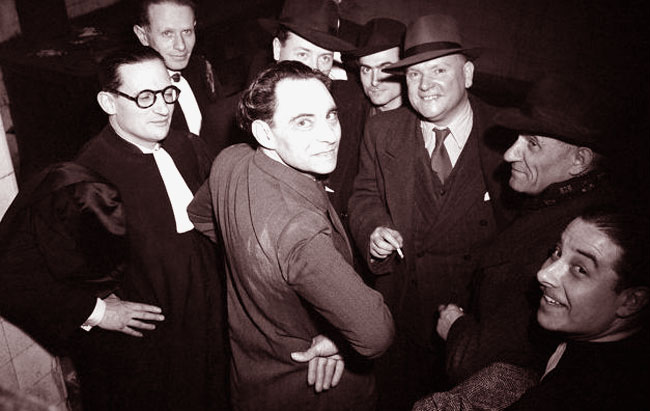 Il serial killer Macrel Petiot al suo processo