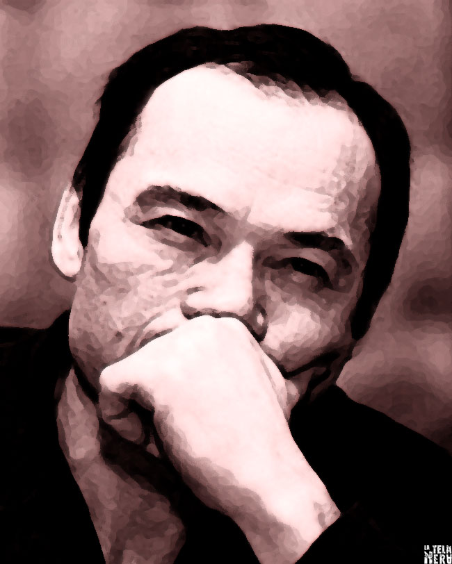 Un'immagine artistica del serial killer kazako Nikolai Dzhumagaliev