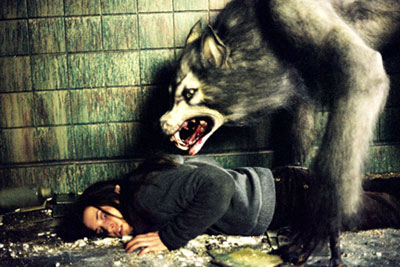 Il lupo mannaro del film horror Ginger Snaps