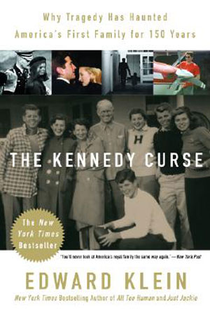 La copertina del libro The Kennedy Curse di Edward Klein